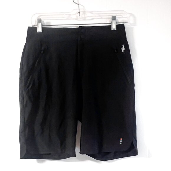 NEW SMARTWOOL women's 8" short in black Size XS - Picture 4 of 14